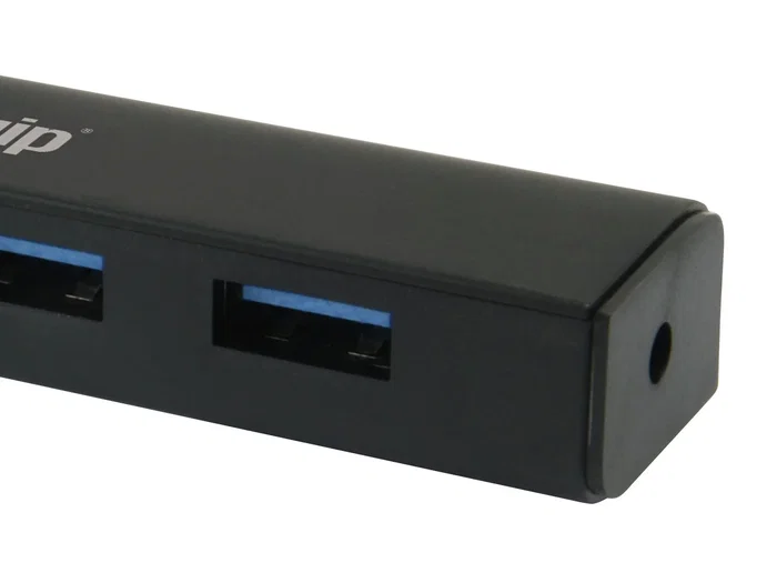 Equip Mini Hub USB 3.2 Gen 1 con 4 Puertos Negro