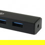 Equip 128953 Hub USB 3.2 Gen 1 con 4 puertos USB Type-A, 5000 Mbit/s, Negro, Plástico
