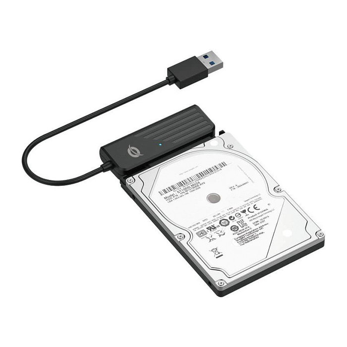 Conceptronic ABBY01B Adaptador USB 3.0 a SATA para SSD/HDD 2,5 pulgadas Conceptronic ABBY01B Adaptador USB 3.0 a SATA para SSD/HDD 2,5 pulgadas
