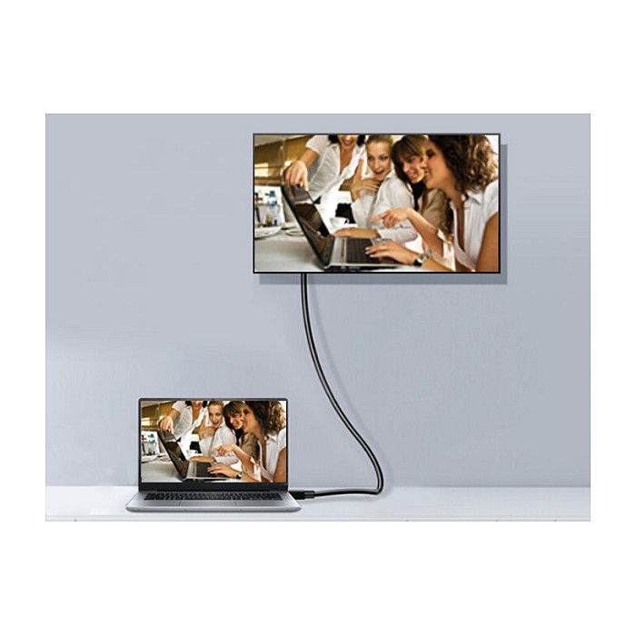 EQUIP Cable DisplayPort 1.4 119255, Macho a Macho, 5m, Soporta 8K/60Hz, Negro