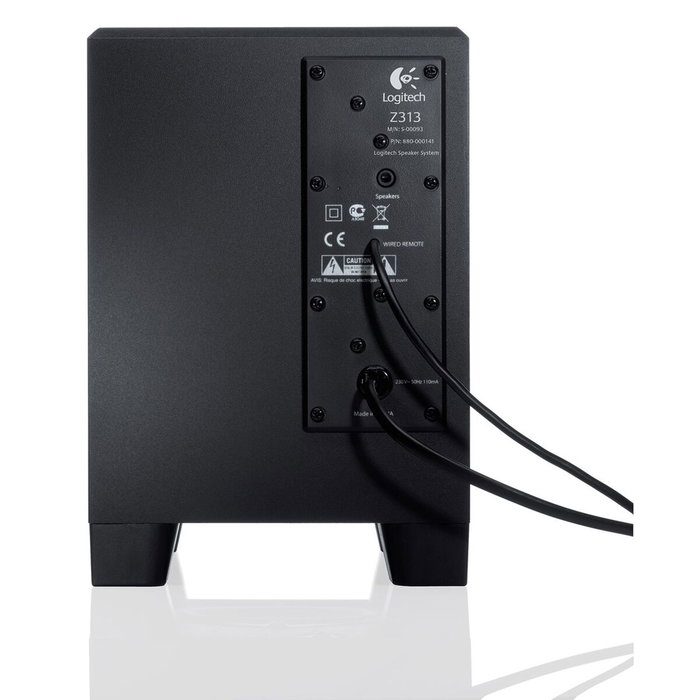 Logitech Z313 Altavoces 2.1 Negro