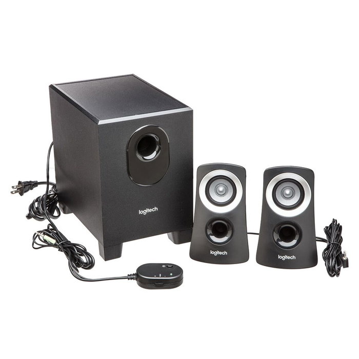 Logitech Z313 Altavoces 2.1 Negro