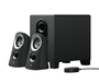 Logitech 980-000413 Conjunto de Altavoces 2.1 Canales 25W PC Negro con Subwoofer