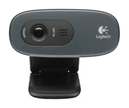 Logitech Webcam HD 720p con Micrófono Incorporado y Conexión USB 2.0