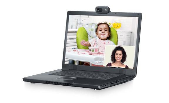 Logitech Webcam HD 720p con Micrófono Incorporado y Conexión USB 2.0