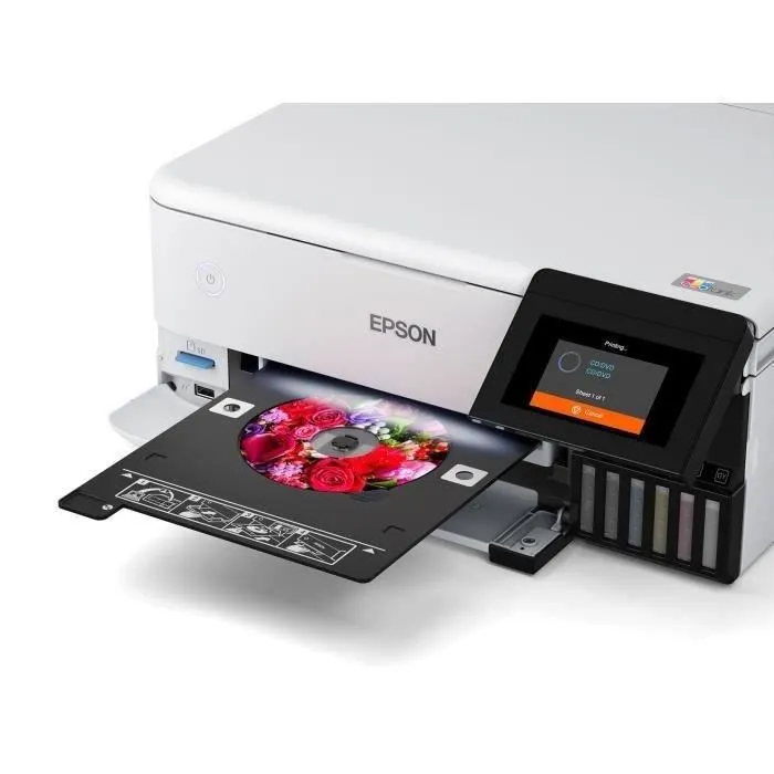 Epson EcoTank ET-8500 Multifunción Color Blanco Epson EcoTank ET-8500 Multifunción Color Blanco
