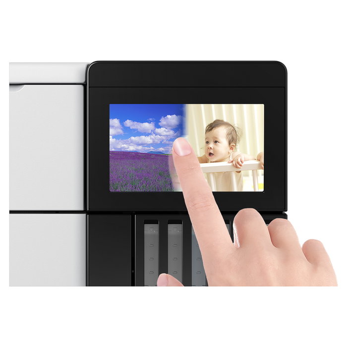 Epson ET-8500 Impresora Inyección Tinta Color A4 5760x1440 DPI Wifi Ethernet USB Pantalla Táctil LCD Blanco