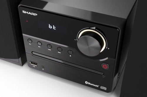 Sharp XL-B512(BK) Microcadena de música para uso doméstico 45 W Negro