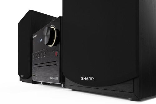Sharp XL-B512(BK) Microcadena de música para uso doméstico 45 W Negro