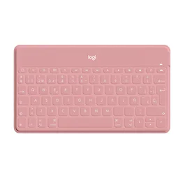 Logitech Keys-To-Go Teclado compacto inalámbrico por Bluetooth para iPhone Rosa