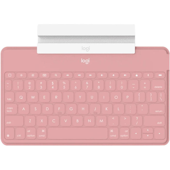 Logitech 920-010043 - Teclado Ultracompacto Inalámbrico Keys-to-Go QWERTY Español Bluetooth Blanco para iPhone, iPad y Apple TV, Resistente a Salpicaduras, Batería de 3 Meses Logitech 920-010043 - Teclado Ultracompacto Inalámbrico Keys-to-Go QWERTY Español Bluetooth Blanco para iPhone, iPad y Apple TV, Resistente a Salpicaduras, Batería de 3 Meses