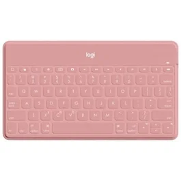 Logitech Keys-To-Go Teclado compacto inalámbrico por Bluetooth para iPhone Rosa