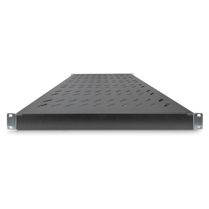 Digitus 1HE 44x482x700-1180mm bis 50kg schwarz var estantería para armario de 19" Negro