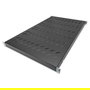 Digitus 1HE 44x482x700-1180mm bis 50kg schwarz var estantería para armario de 19" Negro