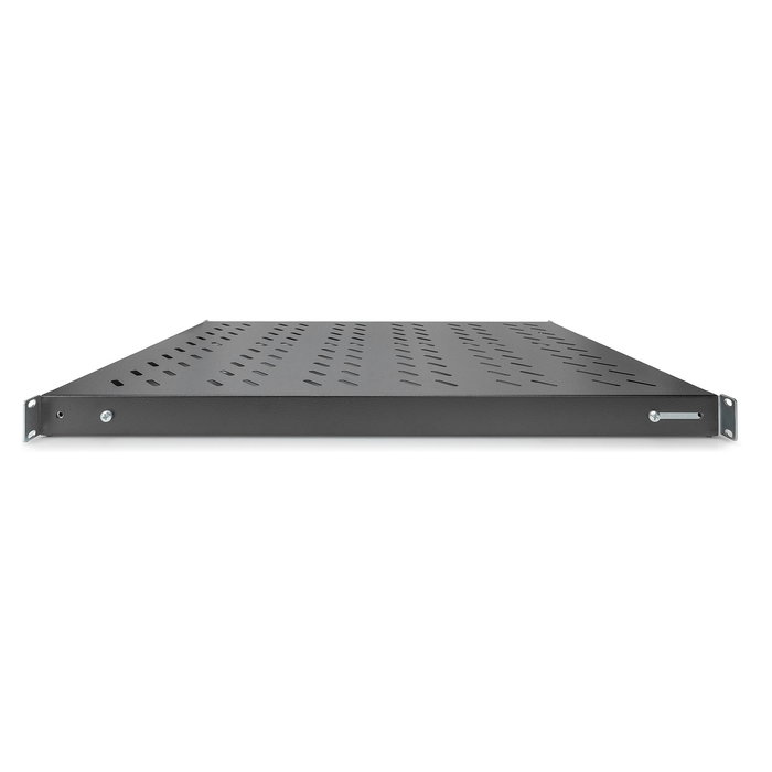 Digitus 1HE 44x482x700-1180mm bis 50kg schwarz var estantería para armario de 19" Negro