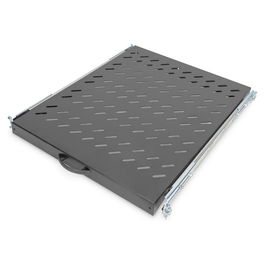 Digitus 1HE 30x483x570mm Negro Balda Extraíble para Rack 19" hasta 25kg