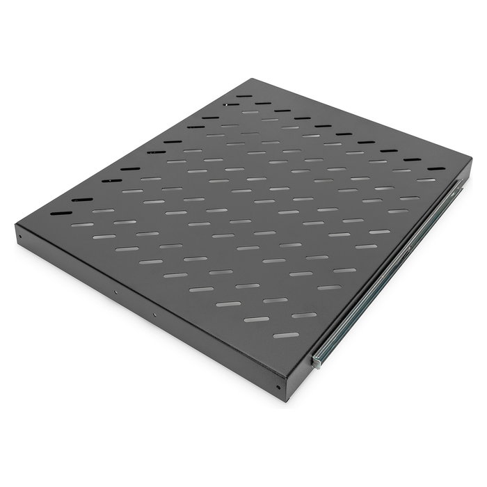 Digitus 1HE 30x483x570mm Negro Balda Extraíble para Rack 19" hasta 25kg