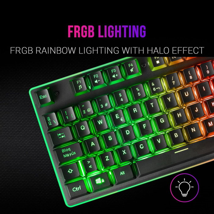 Mars Gaming MCPXBES Pack Gaming H-MECH Negro