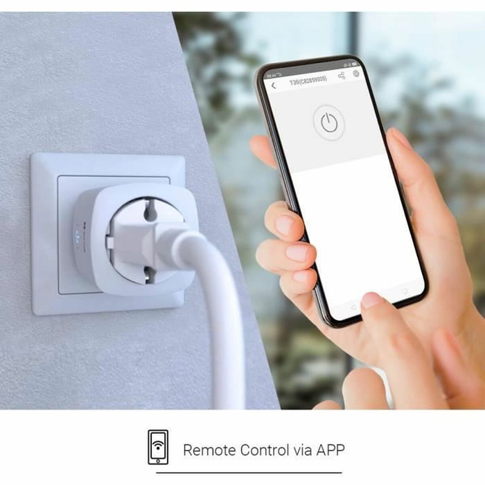 EZVIZ T30-10A-EU Enchufe Inteligente Blanco Wi-Fi