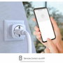 EZVIZ T30-10A-EU Enchufe Inteligente Blanco Wi-Fi