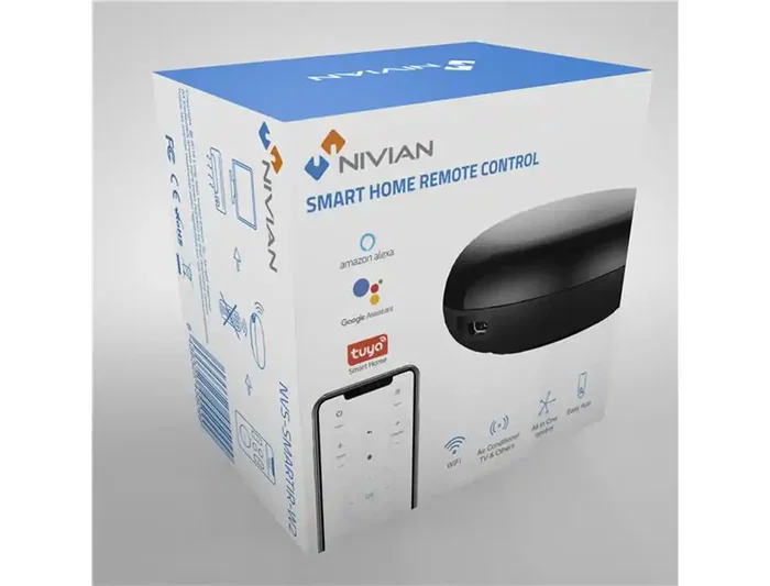 Nivian Controlador de Mando a Distancia 70x50x70 mm Nivian Controlador de Mando a Distancia 70x50x70 mm