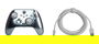 Power A 1516986-02 Mando con Cable Enhanced Metallic Ice para Xbox Series X/S, Xbox One y Windows