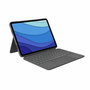 Funda para iPad + Teclado Logitech 920-010145 Gris QWERTY