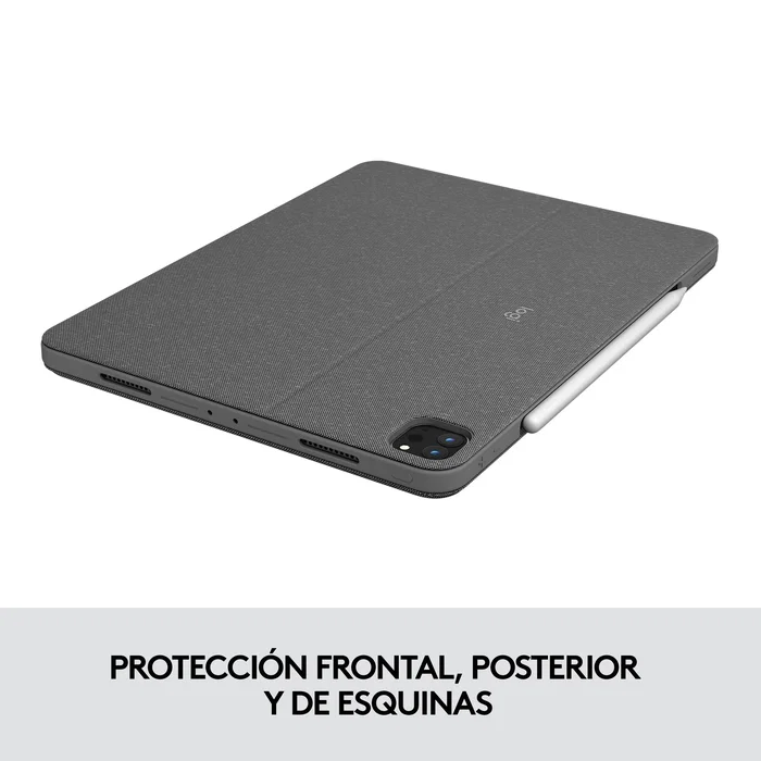 Logitech Combo Touch Funda con Teclado para iPad Pro 12,9 pulgadas, Gris Logitech Combo Touch Funda con Teclado para iPad Pro 12,9 pulgadas, Gris
