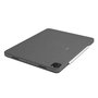 Funda con teclado (espaÑol) logitech combo touch para tablets apple ipad pro 12.9' 5 gen/ gris
