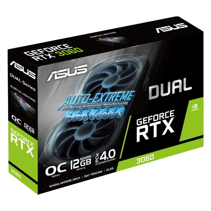 ASUS Dual GeForce RTX 3060 12GB GDDR6 OC Edition V2