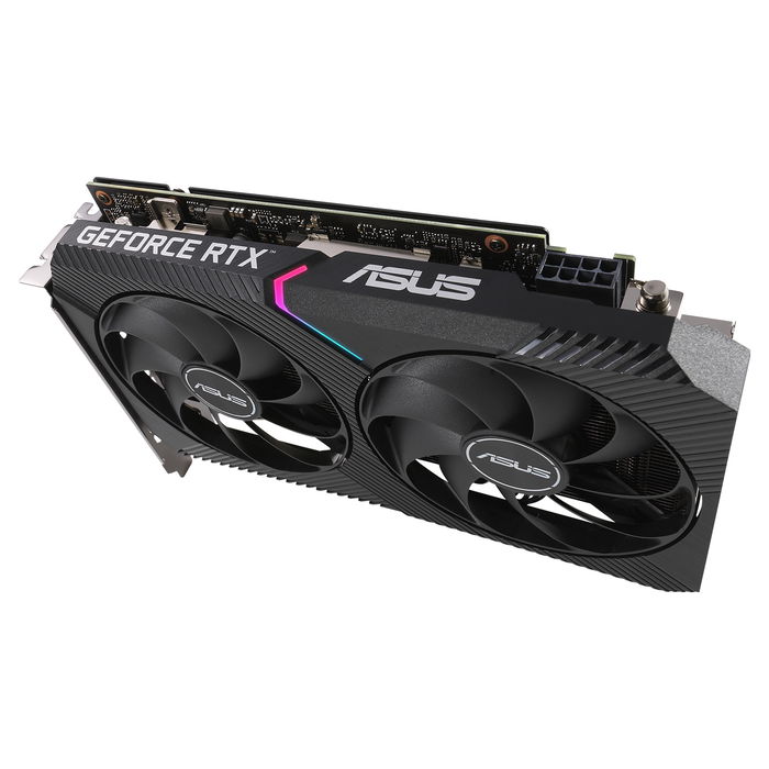 ASUS Tarjeta Gráfica GeForce RTX 3060 DUAL-RTX3060-O12G-V2 12GB GDDR6 OC V2 LHR