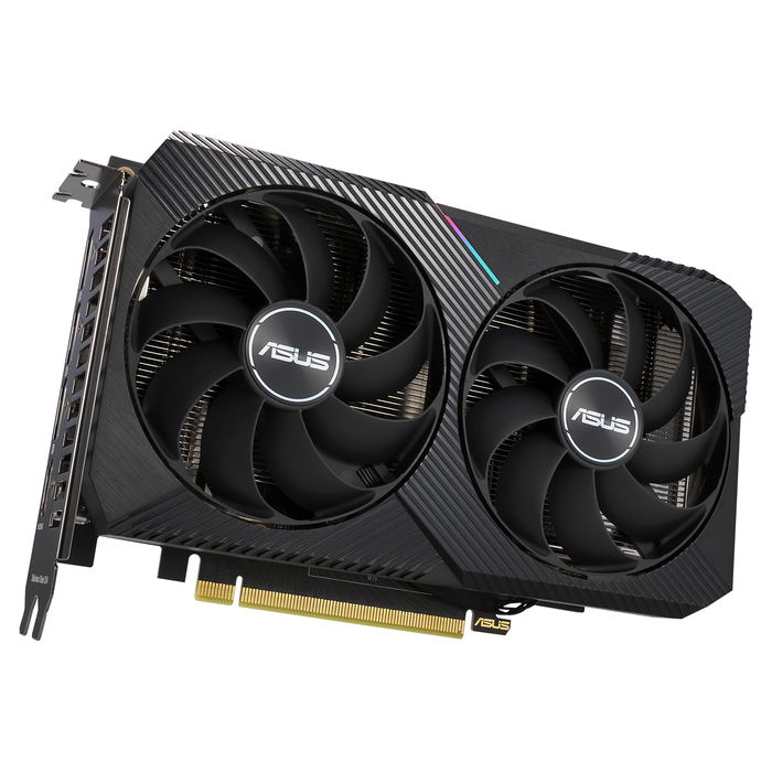 ASUS Tarjeta Gráfica GeForce RTX 3060 DUAL-RTX3060-O12G-V2 12GB GDDR6 OC V2 LHR