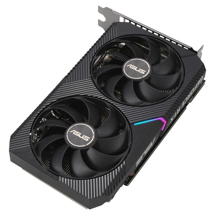 ASUS Tarjeta Gráfica GeForce RTX 3060 DUAL-RTX3060-O12G-V2 12GB GDDR6 OC V2 LHR