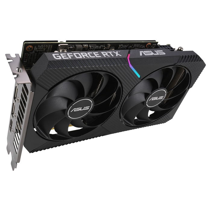 ASUS Tarjeta Gráfica GeForce RTX 3060 DUAL-RTX3060-O12G-V2 12GB GDDR6 OC V2 LHR