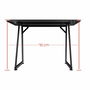 Escritorio GAMING DRIFT DRDZ75 Negro Negro/Rojo 100 x 60 cm