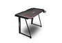 Drift DRDZ75 Mesa Gaming Negra Extensible 100x60cm con Alfombrilla XL, Soporte Auriculares y Bebida