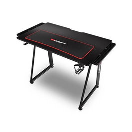 Drift DRDZ75 Mesa Gaming Negra Extensible 100x60cm con Alfombrilla XL, Soporte Auriculares y Bebida