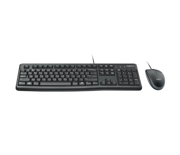 Logitech 920-002543 - Kit Teclado y Ratón Alámbrico USB MK120, Distribución QWERTY Italiano, Teclado Numérico, Negro, Resistente a Derrames Logitech 920-002543 - Kit Teclado y Ratón Alámbrico USB MK120, Distribución QWERTY Italiano, Teclado Numérico, Negro, Resistente a Derrames