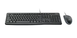Logitech MK120 Teclado y Ratón Inalámbrico USB QWERTY Negro