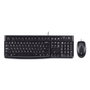 Logitech MK120 Teclado y Ratón USB con Distribución Italiana