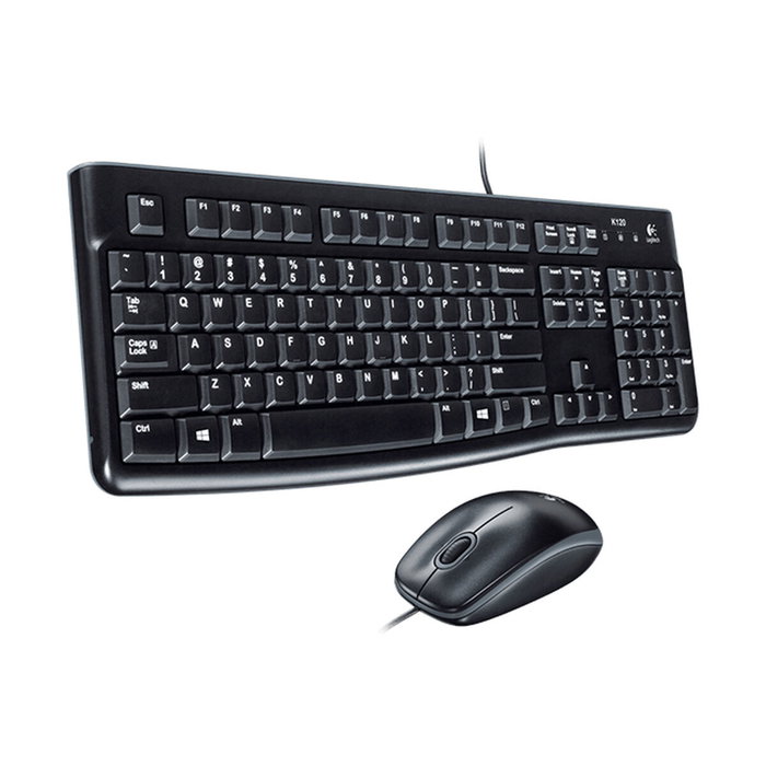 Logitech MK120 Teclado y Ratón USB con Distribución Italiana Logitech MK120 Teclado y Ratón USB con Distribución Italiana