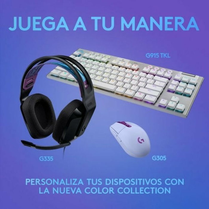 Logitech G335 Auriculares Gaming con Micrófono Negro
