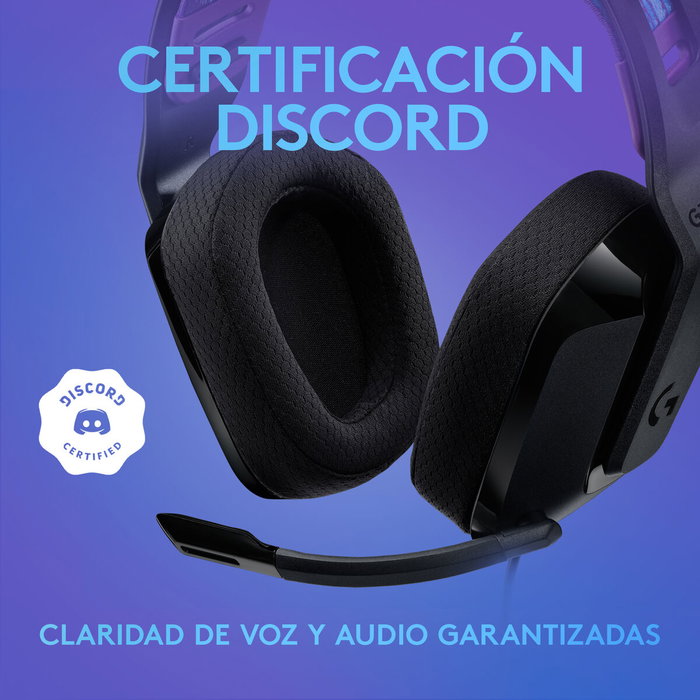 Logitech G335 Auriculares Gaming con Micrófono Negro