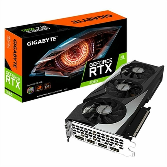 Gigabyte GeForce RTX 3060 GAMING OC 12GB GDDR6 LHR WINDFORCE 3X Gigabyte GeForce RTX 3060 GAMING OC 12GB GDDR6 LHR WINDFORCE 3X