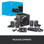 Logitech Z906 Sistema de Sonido Surround 5.1 THX 500W Negro