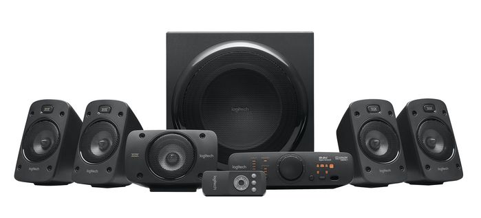 Logitech Z906 Sistema de Sonido Surround 5.1 THX 500W Negro