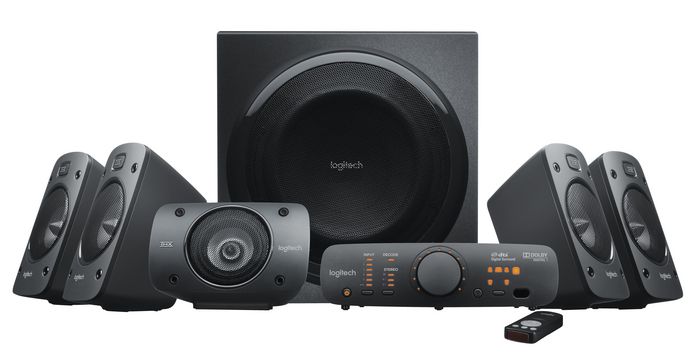 Logitech Z906 Sistema de Sonido Surround 5.1 THX 500W Negro