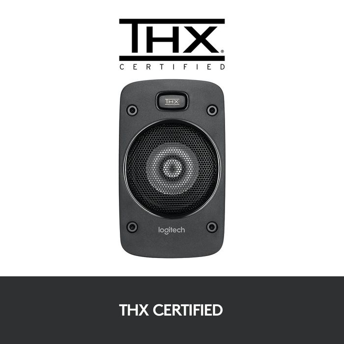 Logitech Z906 Sistema de Sonido Surround 5.1 THX 500W Negro
