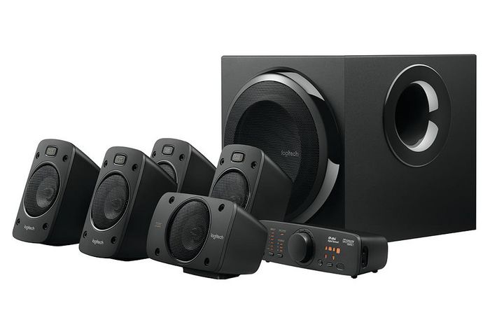 Logitech Z906 Sistema de Sonido Surround 5.1 THX 500W Negro