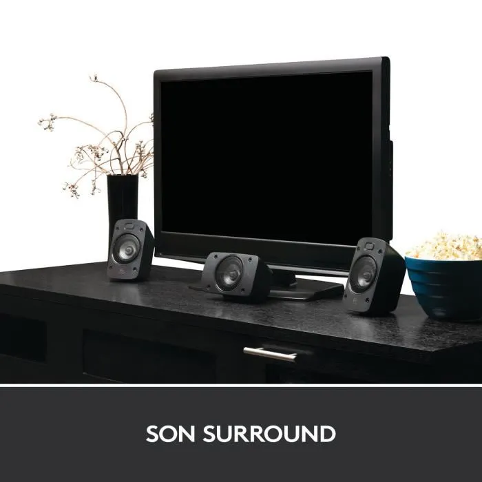 Logitech Z906 Sistema de Sonido Surround 5.1 THX 500W Negro